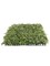 Modern 20" Boxwood Square Set, 4 Pieces - Green Indoor/Outdoor Decorative Plant, Ideal for Contemporary Home and Garden Enhancement, Floral Home by Artificial Flowers